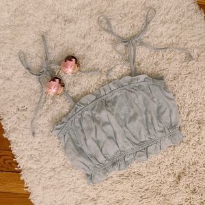 Pacsun Tie Strap Crop Top